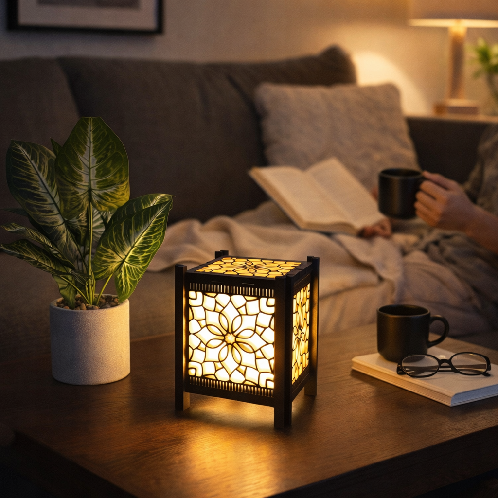 Cozy Lotus Lamp (Premium)