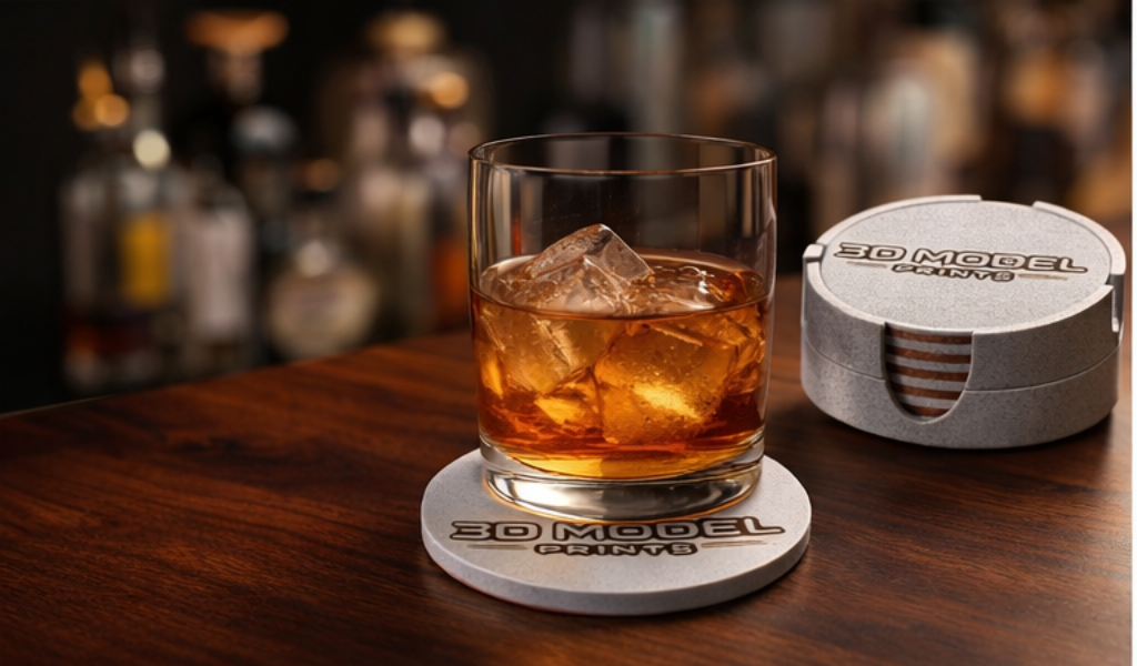 Premium Custom Logo Coasters